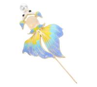 DEARMAMY Broche Poisson Émail Avec Fausses Perles Et Dégradé De Couleurs Épingles à Revers Métal Pour Colliers Et Chemises Accessoires Pour Femmes Et Manteaux