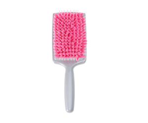 DEARMAMY Brosse à Cheveux Absorbante Et Séchante Avec Éponge Et Brosse Plate Rose