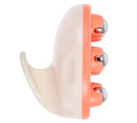 DEARMAMY Brosse De Massage Rouleau Masseur Manuel Des Jambes Masseur De Pied Pratique Masseur Masseur D'acupuncture à Usage Quotidien Rouleau De Balle De Massage Abdos Orange