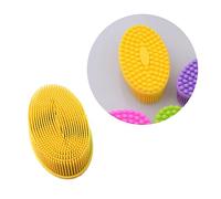 DEARMAMY Brosse De Silicone De Qualité Alimentaire Épurateur De Bain Doux Et Flexible Pour Massage Relaxant Nettoyage