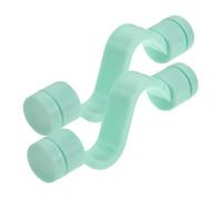 DEARMAMY Butée de Porte de Lave-linge Magnétique Flexible 2 Pièces Plastique Vert Ventilation Anti-odeurs Compatible Lave-linge à Chargement Frontal Accessoires pour Maison Hôtel Laverie