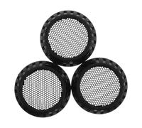 DEARMAMY Cache D'aération Nylon Noir Rond pour Sèche-cheveux, 3 Pièces, Pièces Détachées pour Salon et Soins Capillaires à Domicile
