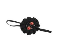 DEARMAMY Cache-œil Gothique Steampunk Souple pour Cosplay Halloween Accessoire Punk Unisexe