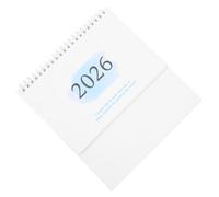 DEARMAMY Calendrier de Bureau 2026 - Mini Calendrier à Rabat de Janvier à Décembre 2026, Petite Table sur Pied pour Bureau, Usage Domestique Et Scolaire, Agenda Et Planificateur Quotidien (7,5 X