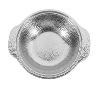 DEARMAMY Casserole Sukiyaki Acier Inoxydable Double Poignées Marmite Japonaise pour Fruits de Mer Crayfish et Ramen Chauffage Rapide et Répartition Uniforme Chaleur