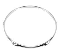 DEARMAMY Cercle Latéral 13 Pouces pour Caisse Claire en Acier Chromé, Anneau Métallique Solide pour Batterie, Accessoire Percussion Musique pour Réparation et Entretien