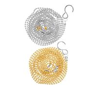 DEARMAMY Chaîne de Mesure pour Filet de Volley-ball, Lot de 2 Pièces, Équipement de Mesure Précis et Portable pour Arbitres, Outil Léger pour Réglage Hauteur Filet Volley-ball, Fournitures