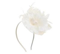 DEARMAMY Chapeau Fete Chapeau Melon Coiffe de mariée Coiffe de Tea Party Toppers Coiffe de thé Femmes Bandeau fascinateur pour Femme Coiffure de Banquet Chapeau fascinateur Engrener