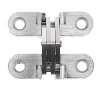 DEARMAMY Charnière Porte Placard Réglable Acier Inoxydable Charnière Cachée Auto Fermante pour Armoire Paumelle et Anti-rouille Ouverture Silencieuse et Installation Facile