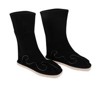 DEARMAMY Chaussures Hanfu Homme Traditionnelles Brodées Chinoises pour Costume Ancien Tai Chi Kung Fu Cosplay