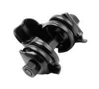 DEARMAMY Collier de Serrage de Selle de Vélo en Alliage Aluminium, Pince de Fixation Renforcée pour Tige de Selle Ronde, Ajustable pour Siège VTT et Route, Accessoire Vélo Solide