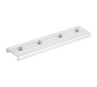DEARMAMY Connecteur pour Rail de Plafond en Alliage D'aluminium Joint de Tringle à Rideaux Compatible Rail Direct Accessoire de Fixation Stable pour Fenêtres