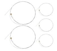 DEARMAMY Cordes de Guitare Électrique B-2Nd en Acier Inoxydable 5 Pièces Cordes Anti-Corrosion et Anti-Rouille Compatibles Guitares Acoustiques et Électriques Son Clair pour