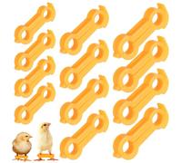 DEARMAMY Correcteur De Pattes Pour Poussin Lot De 12 Attelles Plastique Stabilisateur De Jambe Pour Correction Douce Des Pattes Évasées Nouveau-Né Maintien Et Stabilité