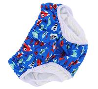 DEARMAMY Couches de Bain Réutilisables Imperméables pour Bébé Culottes de Bain Souples Taille Xl Confortable et Respirant Natation