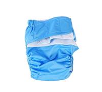 DEARMAMY Couches En Tissu Lavables Patient Couches En Tissu Imperméables Pantalons Femmes Pantalon à Couches Pour Femmes Couches Pour Incontinence Sous-vêtements Femmes Bleu