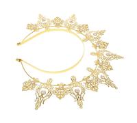 DEARMAMY Couronne De Déesse -tête De Mariée Accessoire De Costume De Déesse Grecque Pour Festival De Mariage