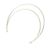 DEARMAMY Couronne De Mariée Double Coiffe De Fée Accessoires De Déesse Pour Femme Mariage Bal De Promo