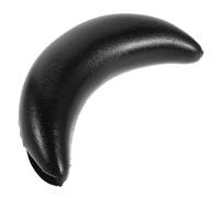 DEARMAMY Coussin Cervical en Silicone Noir en U pour Bac à Shampoing - Repose-Nuque Antidérapant Compact Support Ergonomique pour Salon de Coiffure et Lavage de Cheveux Professionnel