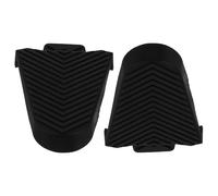 DEARMAMY Couvre-Cales de Vélo de Route, Protection pour Crampons de Chaussures de Vélo, Caoutchouc Noir, Antidérapant, Facile à Poser Retirer
