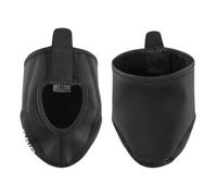 DEARMAMY Couvre-Chaussures Protection Imperméable en Nylon Noir de Cyclisme Coupe-Vent et Chaud pour Chaussures, Pratique du Vélo en Extérieur