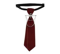 DEARMAMY Cravate Pré-nouée et Ne Détériore Pas les Vêtements pour Hommes et Femmes en Polyester Design Chic Accessoire Élégant et Décoratif pour Fête ou Célébration