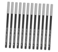DEARMAMY Crayon Eyeliner Noir 12 Pièces pour Maquillage Yeux Féminin, Rapide à Sécher, Étanche, en Plastique, Usage Professionnel et Personnel
