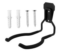 DEARMAMY Crochet Mural Garage Lourd Fer pour Outils Électriques Support Suspendu Robuste pour Rangement Jardin et Garage Organisation Pratique avec Fixation Murale avec Vis et Chevilles