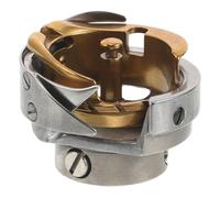 DEARMAMY Crochet Rotatif Automatique 7,94 Cm pour Machine à Coudre Industrielle, Boîtier de Canette en Métal Doré Porte-Bobine Intégré, Accessoire pour Couture Professionnelle