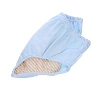 DEARMAMY Culotte Urinoir Réutilisable Adulte l En Coton Bleu Sous-vêtements Anti-fuite Imperméable Lavable Et Réutilisable Protection Pour Incontinence Confortable Et Souple Pour Hommes Et Femmes