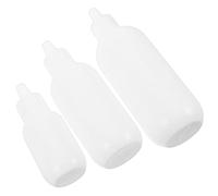 DEARMAMY De Voyage Lot De 3 Flacons Compressibles Anti-fuites Contenants Cosmétiques Vides Pour Lotion Lavante
