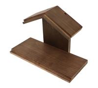 DEARMAMY Décoration Religieuse de Noël Scène de Naissance avec Mangeoire Bois Robuste Ornement Polyvalent pour Maison et Église