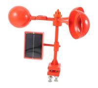 DEARMAMY Dispositif Réfléchissant Anti-Pigeons et Écureuils pour Jardin et Terres Agricoles, Fonctionnant à L'énergie Solaire Mouvement Entraîné Vent, Matériau Abs Solide