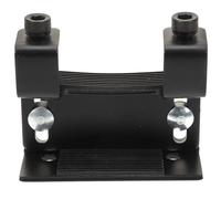 DEARMAMY Élévateur de Grosse Caisse en Métal Noir Rehausseur Compact pour Batterie Accessoire D’Ajustement Plateforme pour Support de Grosse Caisse Adapté à la Plupart des Modèles