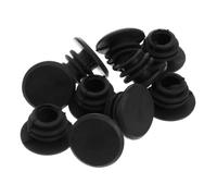 DEARMAMY Embouts de Guidon Vélo 22 Mm, 20 Pièces en Caoutchouc Noir, Bouchons Compatibles VTT, Vélo de Route et BMX, Protection du Cintre pour Usage Solide en Plein Air