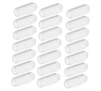 DEARMAMY Embouts De Serrage-tête En Caoutchouc 200pcs Transparent 4mm Protection Pour Serrage-tête Confort Pour Cheveux
