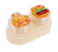 DEARMAMY Étui à Lentilles De Cas De Mignon Organisateur De Voyage D'objectif De Organisateur De Stockage De Lentilles De Conteneur De Abdos