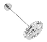 DEARMAMY Filtre Café Permanent Acier Inoxydable avec Accessoires Multifonctions Manche Ergonomique pour Machines Expresso et Porte-filtre Kit de Rechange pour Cafetière