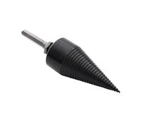 DEARMAMY Foret à Bois de 42 MM Manche Hexagonal, Outil de Fendage en Acier au Carbone Haute Dureté, Rainuré Antidérapant pour Perceuse Électrique, pour Travailler le Bois Dur