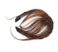 DEARMAMY Frontal Frange Bandeau Extension Cheveux Bandeau Perruque Fausse Frange Femme