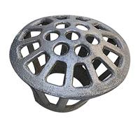 DEARMAMY Grille de Protection en Fonte Ronde 75 Mm pour Gouttière, Protège-gouttières Anti-débordement, Filtre Résistant aux Feuilles et Débris pour Jardin et Toiture, Couleur Aléatoire