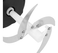 DEARMAMY Hachoir à Viande Électrique Multifonction Inox Double Vitesses pour Viande Légumes Ail Rapide et Facile Outil de Cuisine Polyvalent pour Préparation Familiale