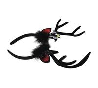 DEARMAMY Halloween Bat Spider Hairband Reusable Festive Headband With Creepy Bat And Spider Design Comfortable Lightweight Hair Accessory For Party Cosplay