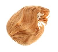 DEARMAMY homme déguisement halloween cosplay synthétique halloween de poupée perruques drôles masculine Fil haute température Golden