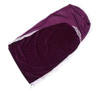DEARMAMY Housse Anti-poussière pour Guzheng avec Pompons Couverture Décorative Violette Accessoire Pratique pour Cithare Chinoise