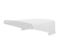 DEARMAMY Housse de Protection Blanche pour Caméra Extérieure en Plastique Pratique et Ne Gênant Pas Le Champ de Vision, la Pluie Poussière