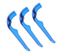 DEARMAMY Housses de Chaîne de Vélo Cache-pignon de Vélo Protège-chaîne pour VTT Bleu Plastique Anti-Huile Facile à Installer Sorties en Plein Air et Déplacements Quotidiens
