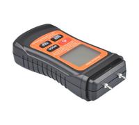 DEARMAMY Hygromètre Numérique Lcd pour Bois, Papier et Murs, Testeur D’humidité Portable Noir, Mesure Précise de L’humidité, Outil Compact pour Bâtiment et Rénovation