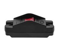 DEARMAMY Interrupteur Étanche à Cordon pour Lampe 16A, Interrupteur Étanche en Ligne, Fonction de Pincement Intégrée, Installation Facile, Clip de Fixation, pour Remplacer ou Ajouter des