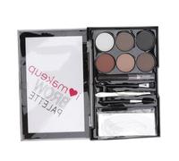 DEARMAMY Kit De Maquillage Pour Sourcils à Sourcils Et Pinceau 6 Accessoire Cosmétique Résistant Et Pratique Usage Quotidien